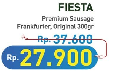 Promo Harga Fiesta Sausage Frankfurter, Original 300 gr - Hypermart