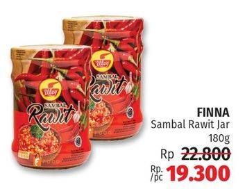 Promo Harga Finna Uleg Sambal Rawit 180 gr - LotteMart