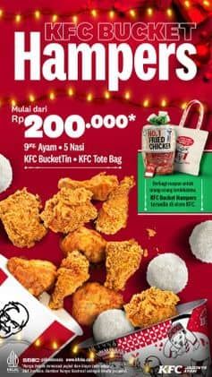 Promo Harga Bucket Hampers  - KFC