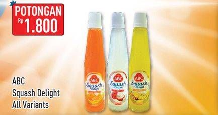 Promo Harga ABC Syrup Squash Delight All Variants  - Hypermart