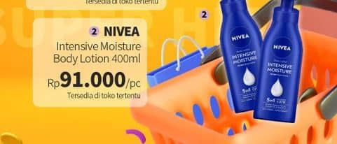 Promo Harga Nivea Body Lotion Intensive Moisture 400 ml - Guardian