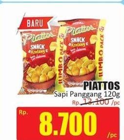 Promo Harga PIATTOS Snack Kentang Sapi Panggang 120 gr - Hari Hari