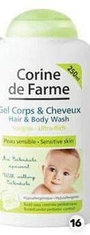 Promo Harga CORINE DE FARME Hair & Body Wash 250 ml - Guardian