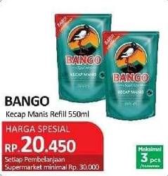 Promo Harga BANGO Kecap Manis 550 ml - Yogya