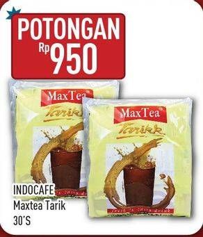 Promo Harga Max Tea Minuman Teh Bubuk 30 pcs - Hypermart