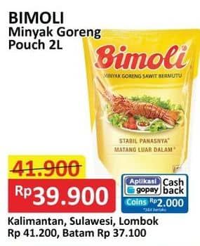 Promo Harga Bimoli Minyak Goreng 2000 ml - Alfamart