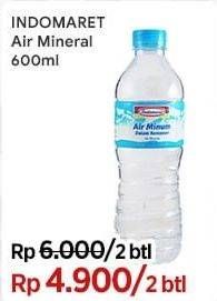 Promo Harga Indomaret Air Mineral 600 ml - Indomaret