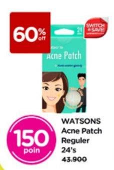 Promo Harga Watsons Acne Patch Regular 24 pcs - Watsons
