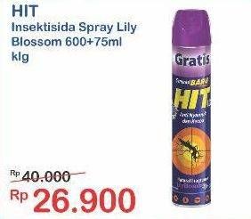 Promo Harga HIT Aerosol Lily Blossom 675 ml - Indomaret