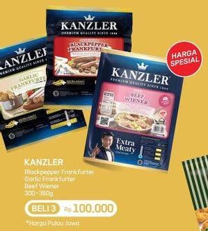 Promo Harga Kanzler Frankfurter/Beef Wiener  - LotteMart