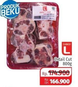 Promo Harga CHOICE L Oxtail Cut 800 gr - Lotte Grosir