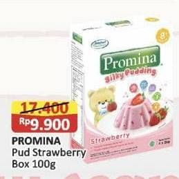 Promo Harga Promina Silky Puding Strawberry 100 gr - Alfamart