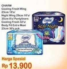 Promo Harga Charm Cooling Fresh / Safe Night  - Indomaret