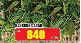 Promo Harga Kangkung Akar per 100 gr - Hari Hari