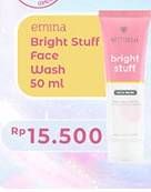 Promo Harga Emina Bright Stuff Face Wash 50 ml - Indomaret