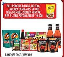 Promo Harga Bango Kecap Manis/Royco Penyedap Rasa/Jawara  Sambal  - Hypermart