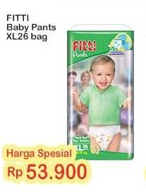 Promo Harga Fitti Pants XL26 26 pcs - Indomaret