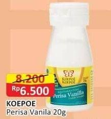 Promo Harga Koepoe Koepoe Perisa Vanilla 20 gr - Alfamart