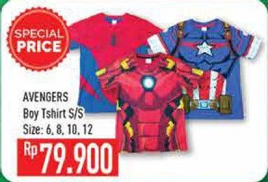 Promo Harga Boy TShirt Avengers  - Hypermart