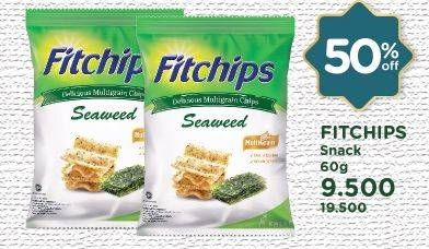 Promo Harga FITCHIPS Delicious Multigrain Chips 60 gr - Watsons