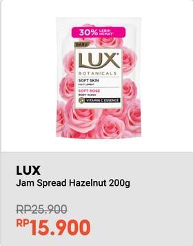 Promo Harga LUX Botanicals Body Wash Soft Rose 400 ml - Indomaret