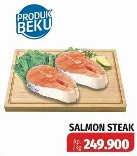 Promo Harga Salmon Steak  - Lotte Grosir