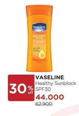 Promo Harga VASELINE Healthy Sun Block SPF 30  - Watsons