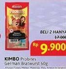 Promo Harga Kimbo Probites Original German Bratwurst 60 gr - Alfamidi