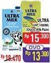 Promo Harga Ultra Milk Susu UHT Coklat, Full Cream 1000 ml - Hypermart