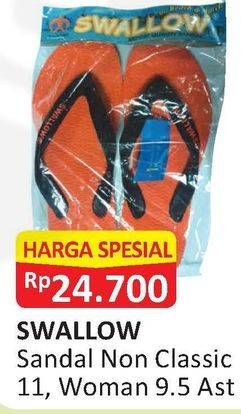 Promo Harga SWALLOW Sendal Jepit 11, 9.5  - Alfamart