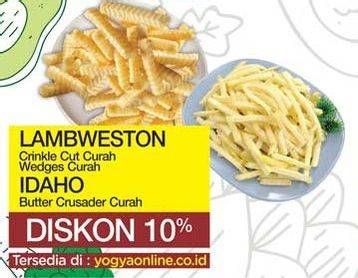 Promo Harga Lambweston Curah/IDAHO Butter Crusader Curah  - Yogya