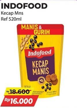 Promo Harga Indofood Kecap Manis 520 ml - Alfamart