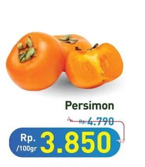 Promo Harga Persimmon per 100 gr - Hypermart