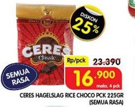 Promo Harga CERES Hagelslag Rice Choco All Variants 225 gr - Superindo