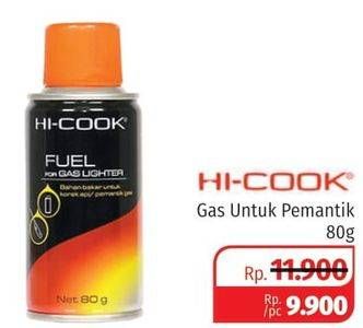 Promo Harga HICOOK Gas Untuk Pematik (Fuel) 80 gr - Lotte Grosir