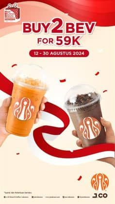 Promo Harga Buy 2 Bev  - JCO