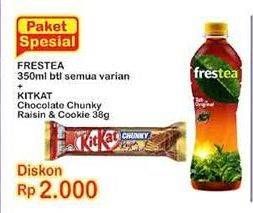 Harga Frestea Minuman Teh + Kit Kat Chunky