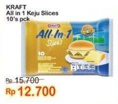 Promo Harga KRAFT All In 1 Slices 167 gr - Indomaret