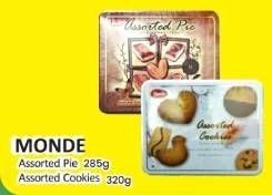 Monde Assorted Pie/Monde Assorted Cookies