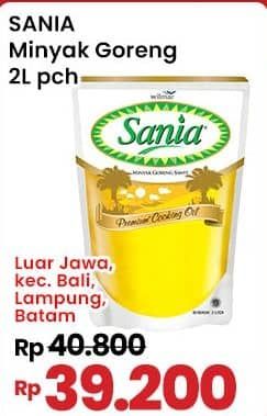 Promo Harga Sania Minyak Goreng 2000 ml - Indomaret