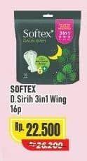 Promo Harga Softex Daun Sirih 3 In 1 16 pcs - Alfamart