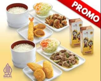 Promo Harga Hokben Paket Bento  - HokBen