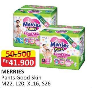 Promo Harga Merries Pants Good Skin S26, M22, L20, XL16  - Alfamart