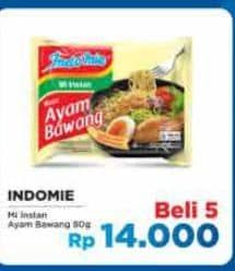 Promo Harga Indomie Mi Kuah Ayam Bawang 69 gr - Yogya