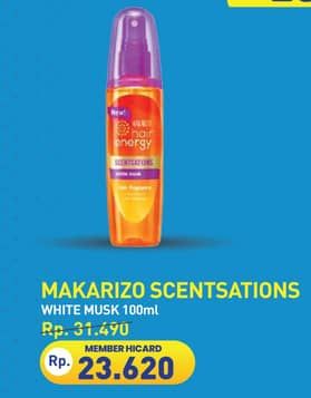 Promo Harga Makarizo Hair Energy Scentsations 100 ml - Hypermart