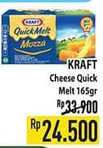 Promo Harga Kraft Quick Melt Mozza 165 gr - Hypermart