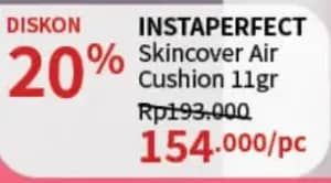 Promo Harga Wardah Instaperfect Skincover Air Cushion 11 gr - Guardian