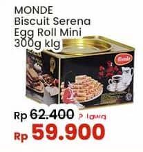 Promo Harga Monde Serena Egg Roll 300 gr - Indomaret