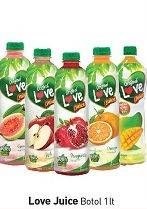 Promo Harga LOVE Juice 1000 ml - Carrefour