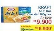 Promo Harga KRAFT All in 1 Cheddar 165 gr - Indomaret